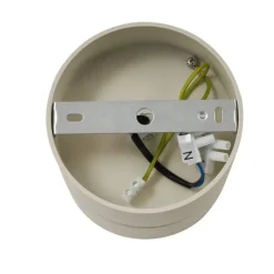 Moderne plafondspot beige G9 rond draai- en kantelbaar - Go Nine