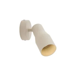 Moderne plafondspot beige GU10 50mm rond - Stanley