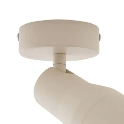 Moderne plafondspot beige GU10 50mm rond - Stanley