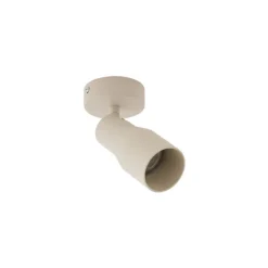 Moderne plafondspot beige GU10 50mm rond - Stanley