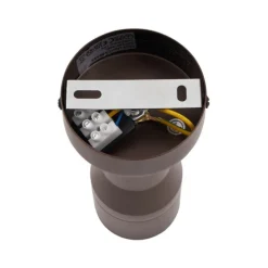 Moderne plafondspot donker brons GU10 50mm rond - Stanley