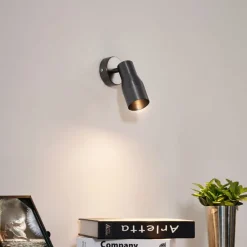 Moderne plafondspot gunmetal GU10 50mm rond - Stanley