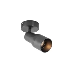 Moderne plafondspot gunmetal GU10 50mm rond - Stanley