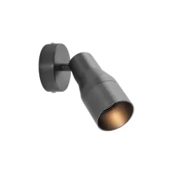 Moderne plafondspot gunmetal GU10 50mm rond - Stanley