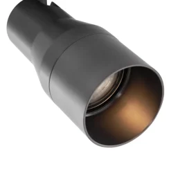 Moderne plafondspot gunmetal GU10 50mm rond - Stanley