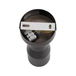 Moderne plafondspot gunmetal GU10 50mm rond - Stanley