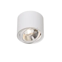 Moderne plafondspot wit draai- en kantelbaar AR111 - Rondoo Up