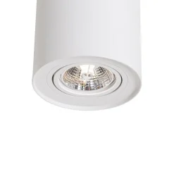 Moderne plafondspot wit draai- en kantelbaar AR70 - Rondoo Up