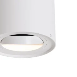 Moderne plafondspot wit draai- en kantelbaar AR70 - Rondoo Up