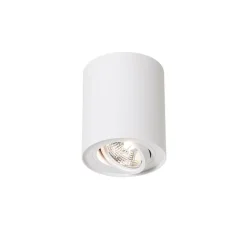 Moderne plafondspot wit draai- en kantelbaar AR70 - Rondoo Up