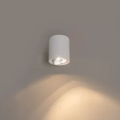 Moderne plafondspot wit draai- en kantelbaar AR70 - Rondoo Up