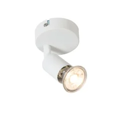 Moderne plafondspot wit kantelbaar - Jeany