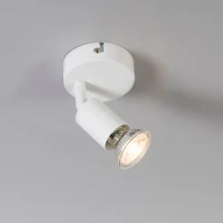 Moderne plafondspot wit kantelbaar - Jeany