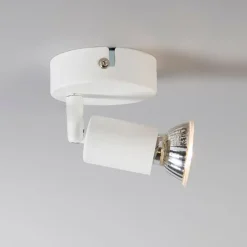 Moderne plafondspot wit kantelbaar - Jeany