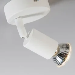 Moderne plafondspot wit kantelbaar - Jeany