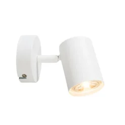 Moderne plafondspot wit kantelbaar - Jeana