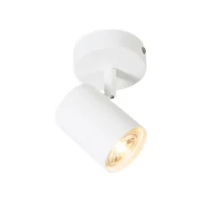 Moderne plafondspot wit kantelbaar - Jeana