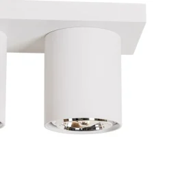 Moderne plafondspot wit 4-lichts - Tubo