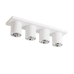 Moderne plafondspot wit 4-lichts - Tubo