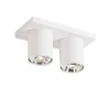 Moderne plafondspot wit 2-lichts - Tubo