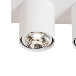 Moderne plafondspot wit 2-lichts - Tubo