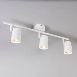 Moderne plafondspot wit 3-lichts kantelbaar - Jeana