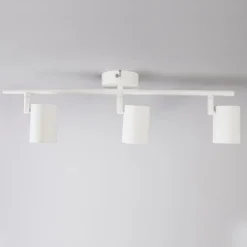 Moderne plafondspot wit 3-lichts kantelbaar - Jeana