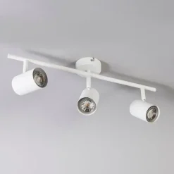 Moderne plafondspot wit 3-lichts kantelbaar - Jeana