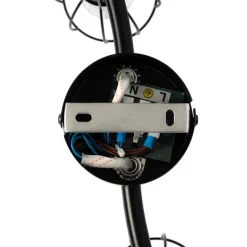 Moderne plafondspot zwart 145 cm 6-lichts - Botu