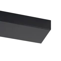 Moderne plafondspot zwart 2-lichts verstelbaar - Renna