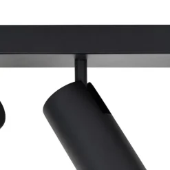 Moderne plafondspot zwart 2-lichts verstelbaar - Renna