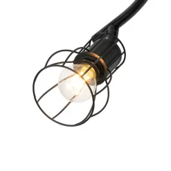 Moderne plafondspot zwart 86 cm 4-lichts - Botu