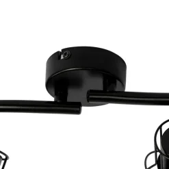 Moderne plafondspot zwart 86 cm 4-lichts - Botu