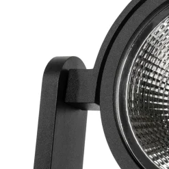 Moderne plafondspot zwart draai- en kantelbaar GU10 111mm - Master