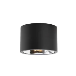 Moderne plafondspot zwart AR111 incl. LED - Expert