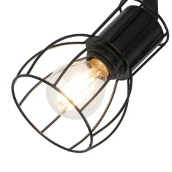 Moderne plafondspot zwart 2-lichts verstelbaar - Botu