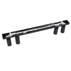 Moderne plafondspot zwart 4-lichts verstelbaar - Renna