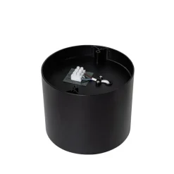 Moderne plafondspot zwart draai- en kantelbaar AR111 - Rondoo Up