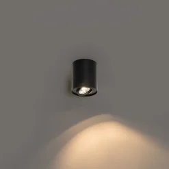 Moderne plafondspot zwart draai- en kantelbaar AR70 - Rondoo Up