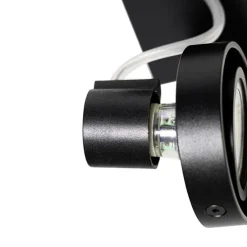 Moderne plafondspot zwart draai- en kantelbaar GU10 50mm - Master