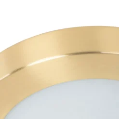 Moderne plafonnière goud 18 cm IP44 - Yuma