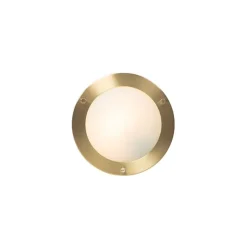 Moderne plafonnière goud 18 cm IP44 - Yuma