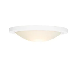 Moderne plafonnière wit 41 cm IP44 - Yuma