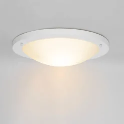 Moderne plafonnière wit 41 cm IP44 - Yuma
