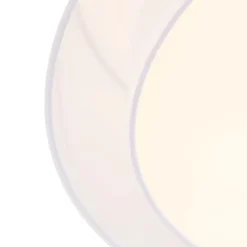 Moderne plafonnière wit 50 cm 3-lichts - Drum Duo