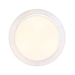 Moderne plafonnière wit 50 cm 3-lichts - Drum Duo