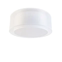 Moderne plafonnière wit 50 cm 3-lichts - Drum Duo