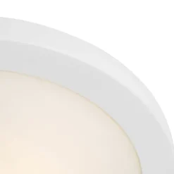 Moderne plafonnière wit 31 cm IP44 - Yuma