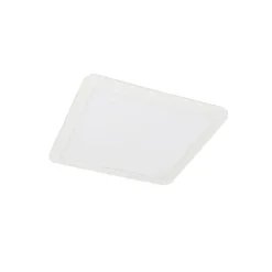 Moderne plafonnière wit 40cm vierkant incl. LED 3-staps dimbaar IP44 - Steve