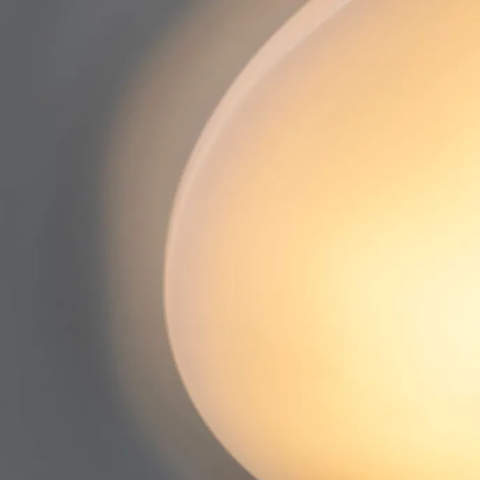 Moderne plafonnière wit incl. LED 15W IP44 - Tiho